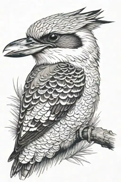kookaburra tattoo design idea