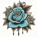 Gangsta tattoo design idea