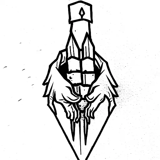 dark souls tattoo design idea