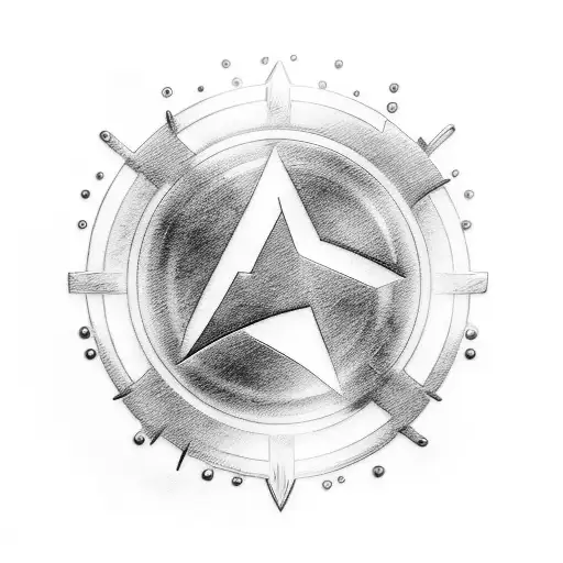 A motorcycle engine composed of various Marvel superhero symbols tattoo design idea