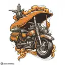 imr engineer vehicle tattoo design idea