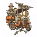 imr engineer vehicle tattoo design idea
