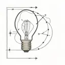 It's time to look for the answer and change the burned-out light bulbs tattoo design idea