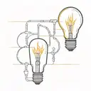 It's time to burn bridges, time to look for an answer and change burned-out light bulbs tattoo design idea