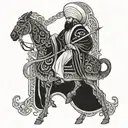 Imam Ali tattoo design idea