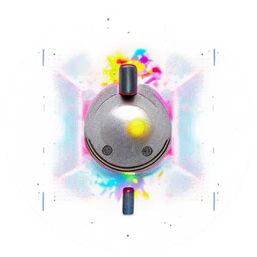 sound dj tattoo design idea