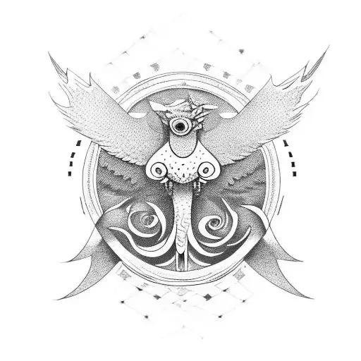 quetzal tattoo design idea