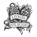 love hurts you! Pain tattoo design idea