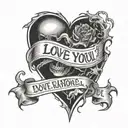 love hurts you! Pain tattoo design idea