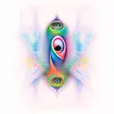 vulva tattoo design idea