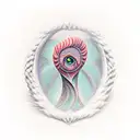 vulva tattoo design idea