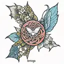 bts themed tattoo tattoo design idea