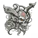 design a tatoo similar to baldur's tattoos from god of war tattoo design idea