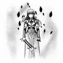 Fate Stay Night tattoo design idea