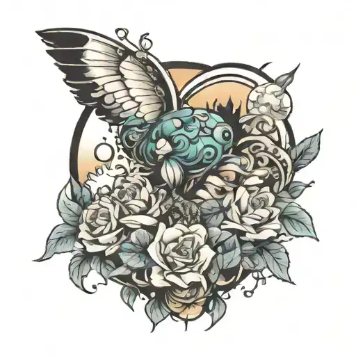 panorama city california tattoo design idea