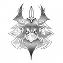 anime sword tattoo design idea