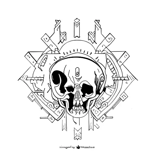 parabellum tattoo design idea