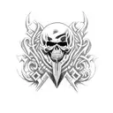 five finger death punch  tattoo design idea