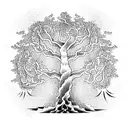 Tree of Life tattoo design idea