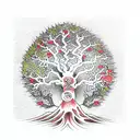 Tree of Life tattoo design idea