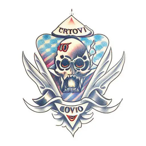 corvo tattoo design idea