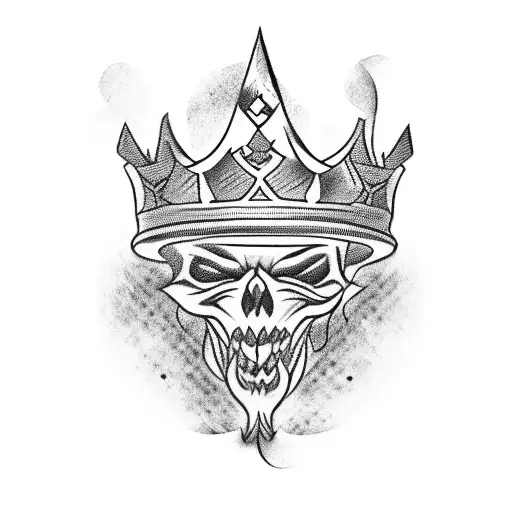King's Crown tattoo design idea