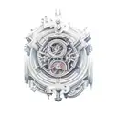 bio mechanical tattoo design idea