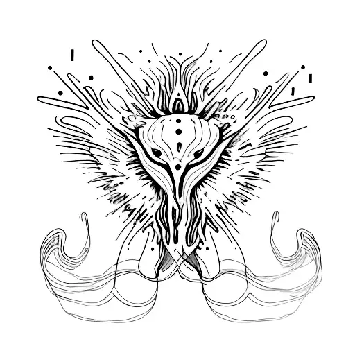 Schizophrenia tattoo design idea