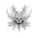 Schizophrenia tattoo design idea