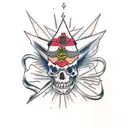 Schizophrenia tattoo design idea