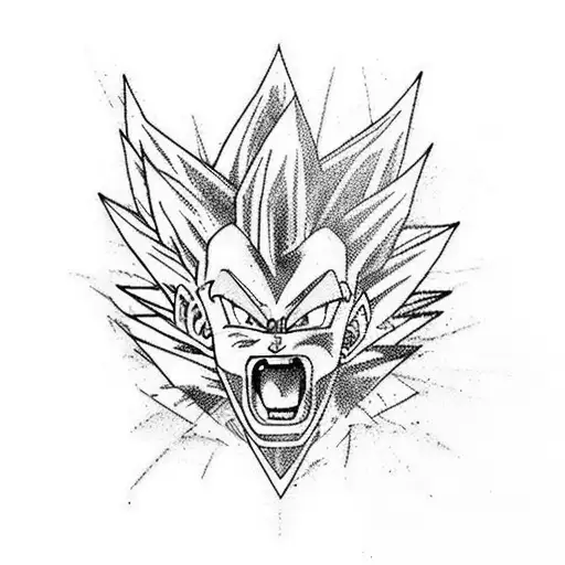 dragon ball  tattoo design idea