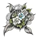 Perla tattoo design idea