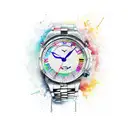 reloj de arena tattoo design idea