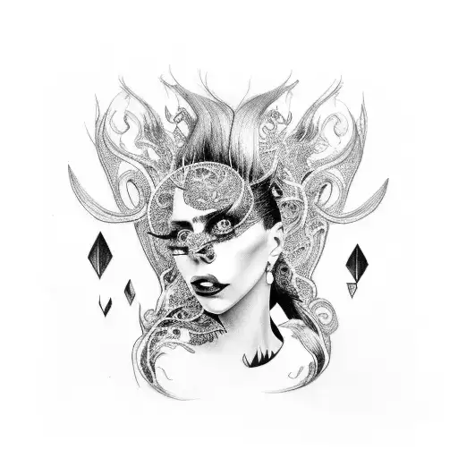 lady gaga tattoo design idea