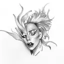 lady gaga tattoo design idea