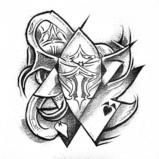 Ace of Spades tattoo design idea