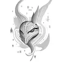 create a hieroglyph tattoo that means wisdom tattoo design idea