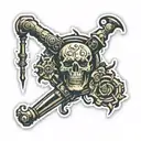 screw sticker  tattoo design idea