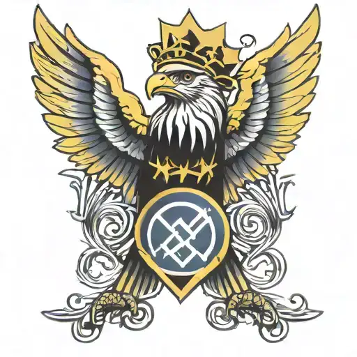 fenerbahce logo tattoo design idea