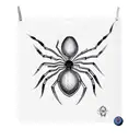 Spider web Geometry tools Blueprints construction Scale Ruler Tribal Fish Bear Knowledge tattoo design idea