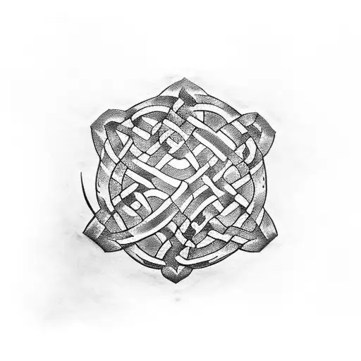 Celtic Knot tattoo design idea