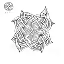 Celtic Knot tattoo design idea