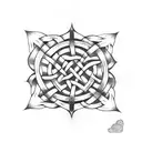 Celtic Knot tattoo design idea