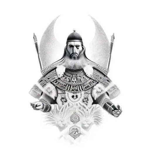 Skanderbeg tattoo design idea