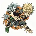 Bakugo Katsuki tattoo design idea