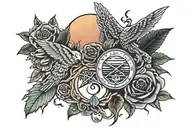 led zeppelin grateful dead tattoo design idea