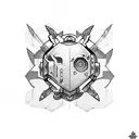 overwatch tattoo design idea