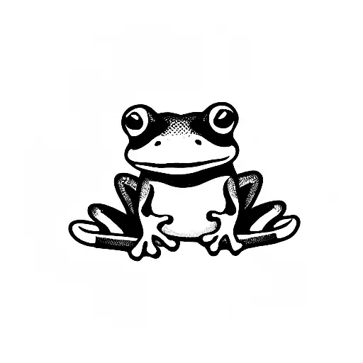 Frog Tattoo - Temu Australia