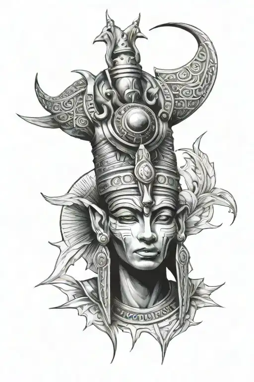 osiris tattoo design idea