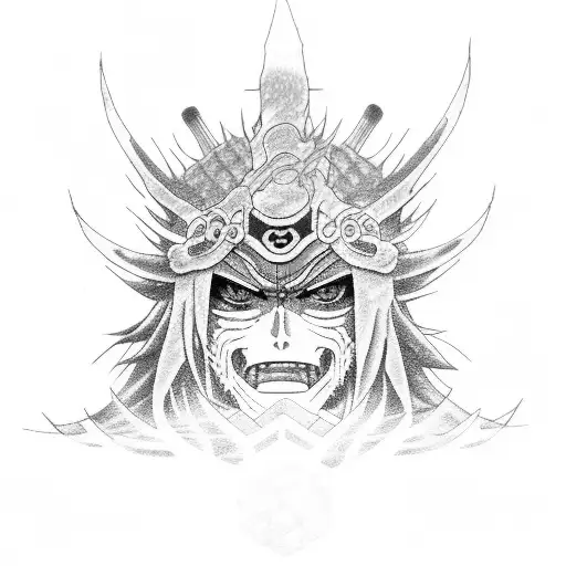 Itachi Susanoo tattoo design idea